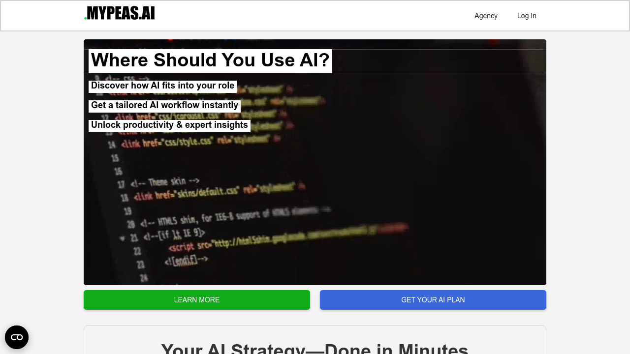 MYPEAS.ai screenshot