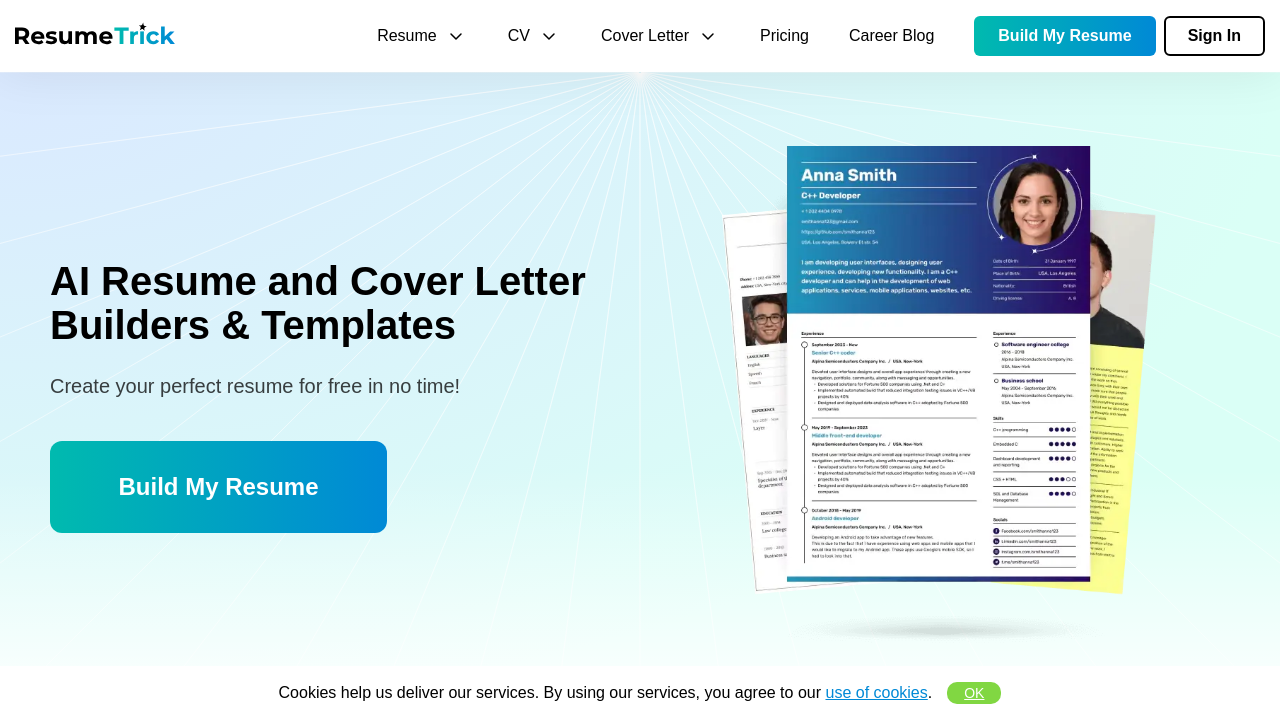 ResumeTrick screenshot