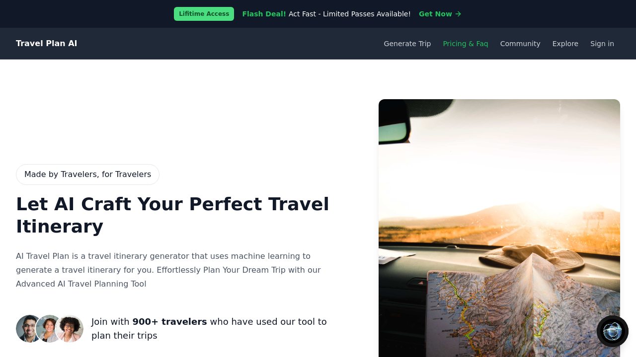 Travel Plan AI screenshot