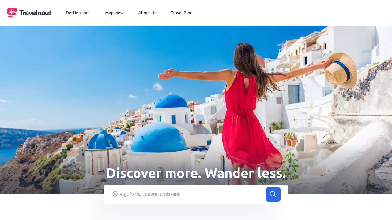 Travelnaut screenshot