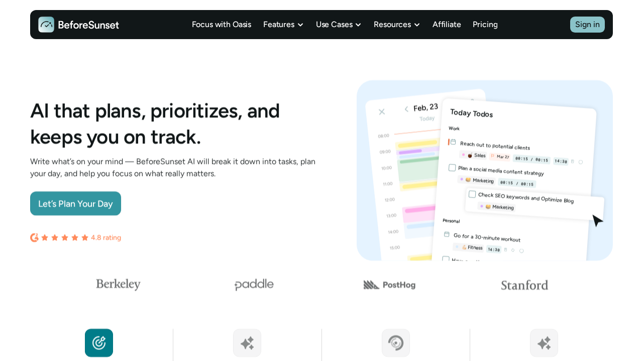 BeforeSunset screenshot