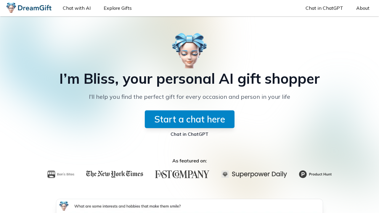 DreamGift screenshot