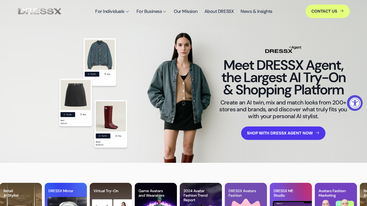 DRESSX.me screenshot