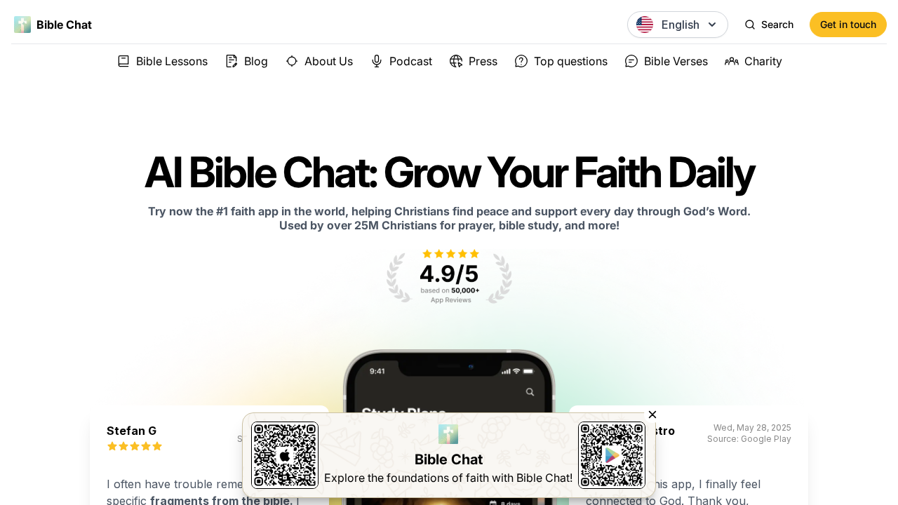 Bible Chat screenshot