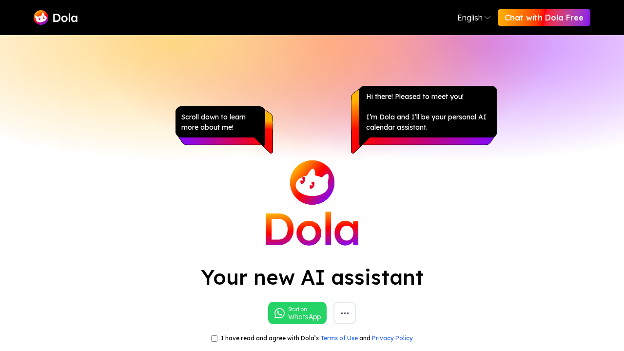 Dola screenshot