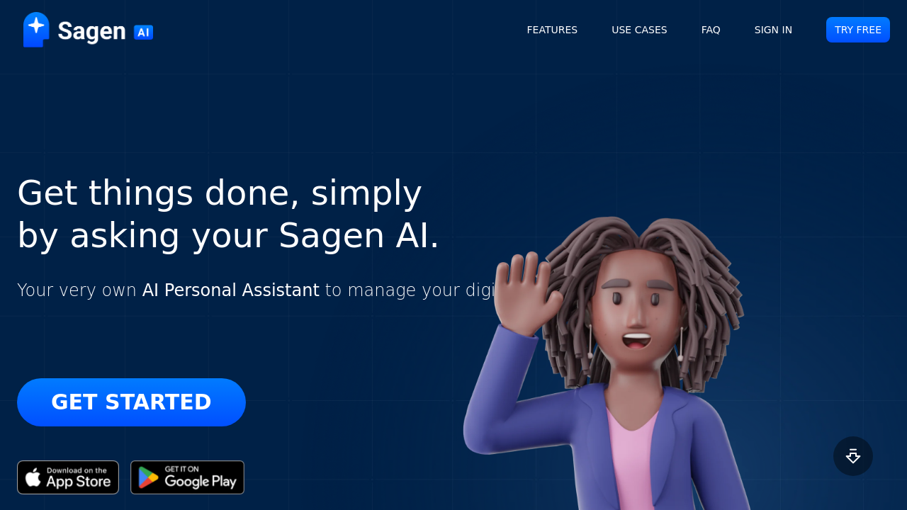 Sagen.ai screenshot
