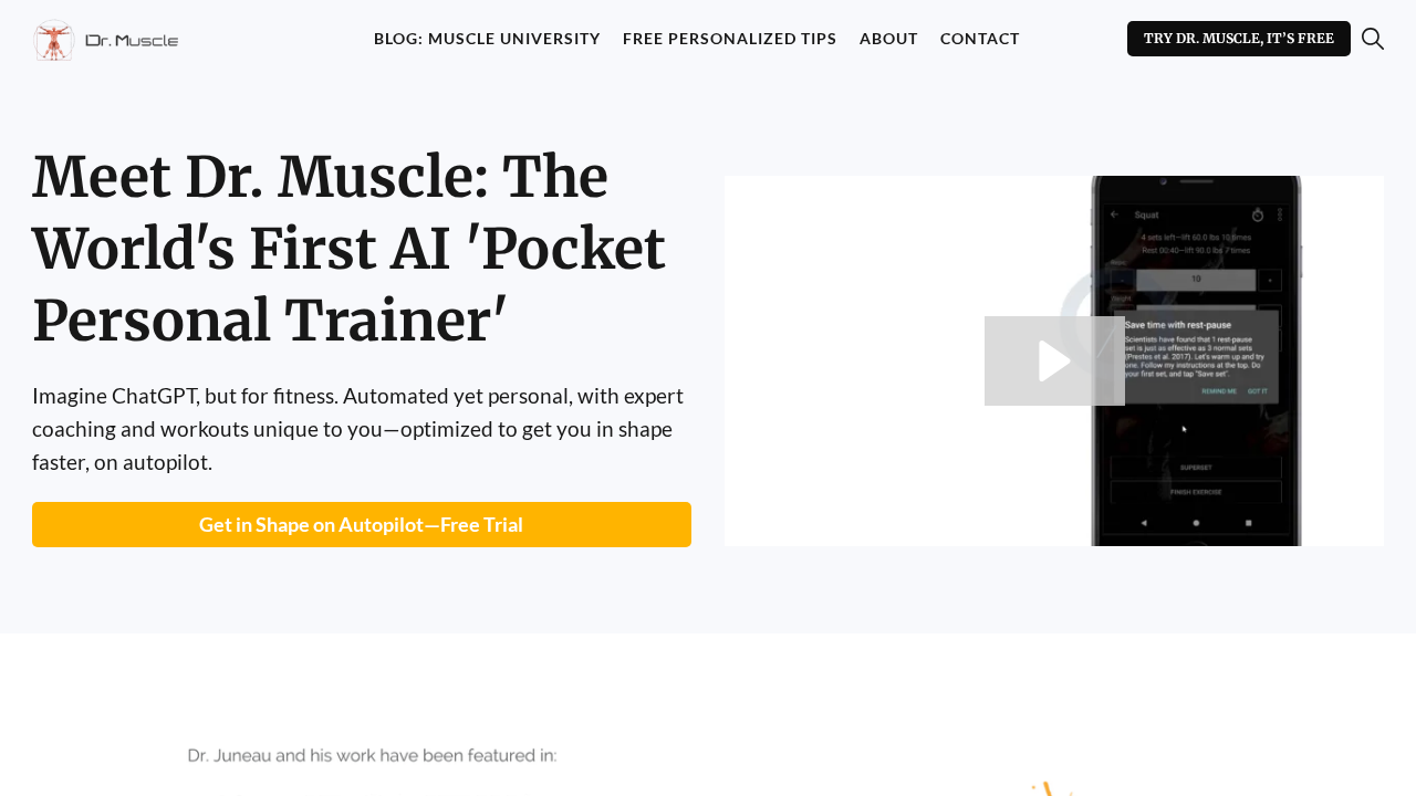 Dr. Muscle screenshot