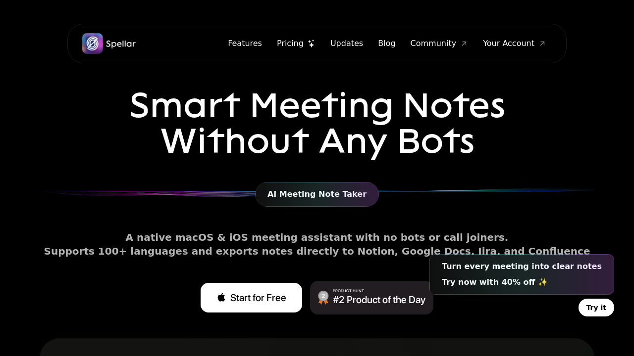 Spellar AI screenshot