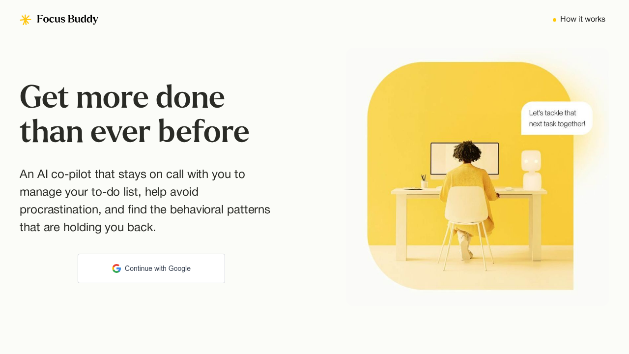 FocusBuddy screenshot