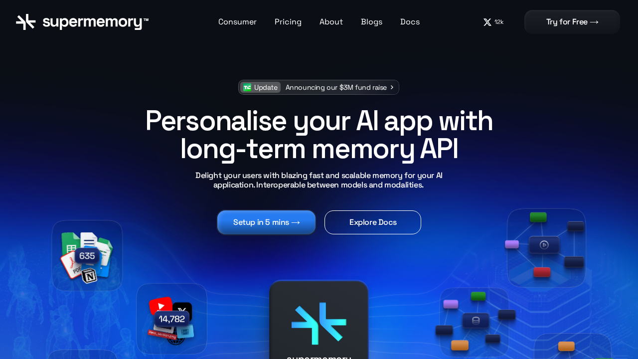 Supermemory screenshot