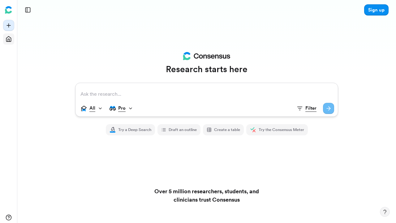 Consensus screenshot