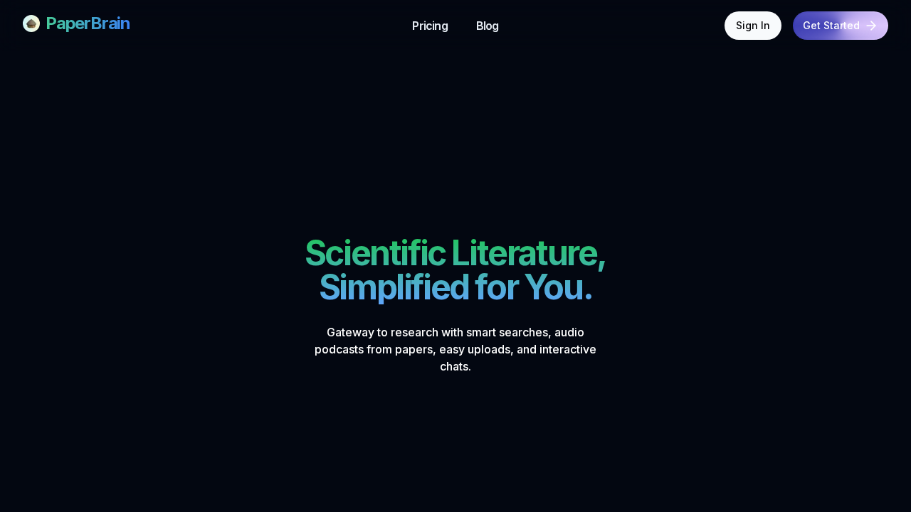 PaperBrain screenshot