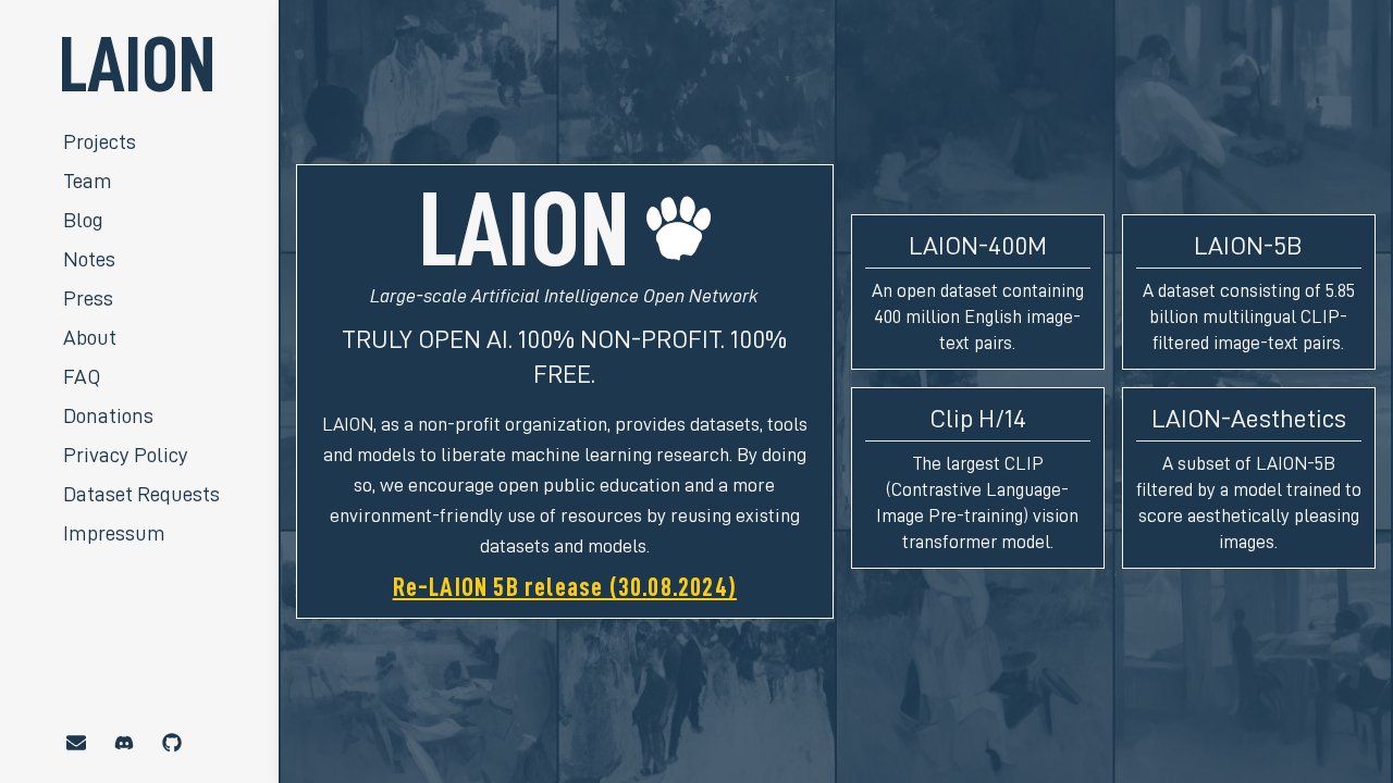 Laion screenshot
