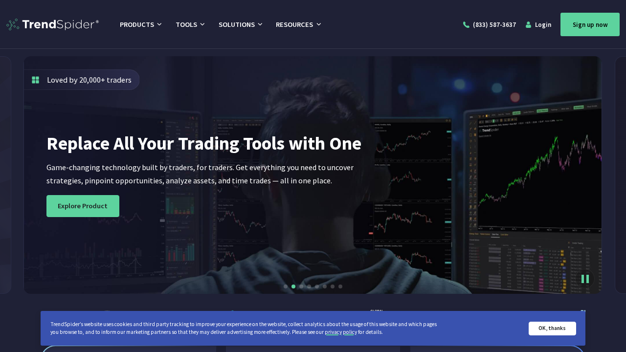 Trendspider screenshot