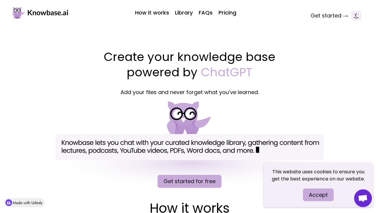 Knowbase.ai screenshot
