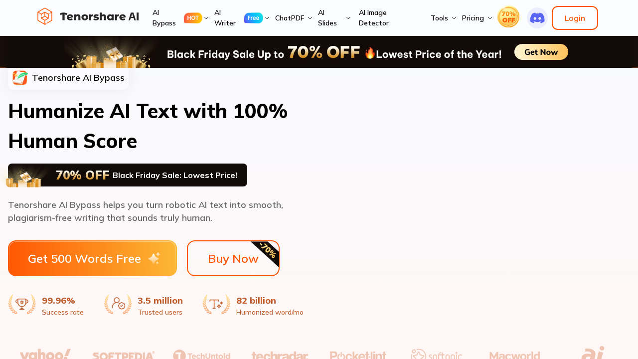 Tenorshare AI screenshot