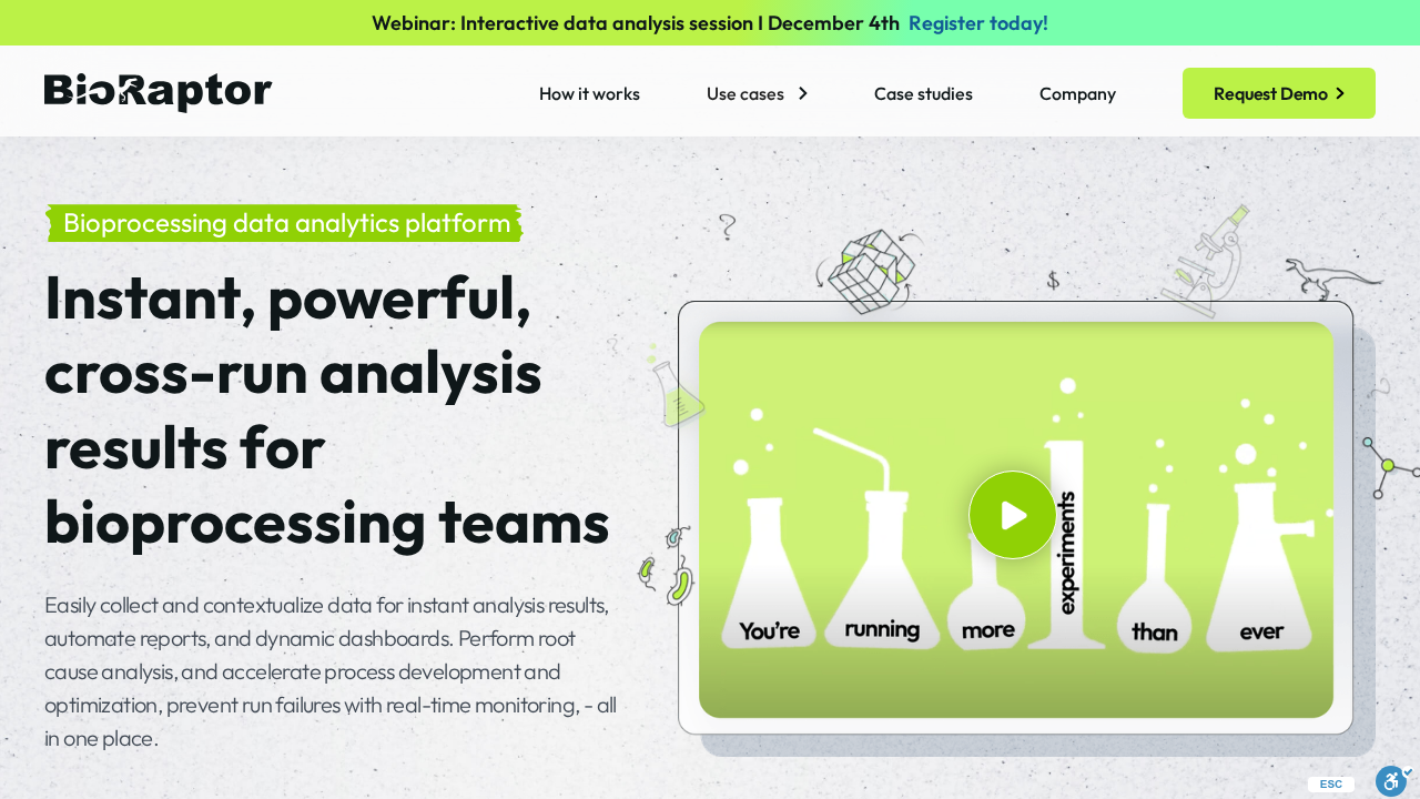 BioRaptor screenshot