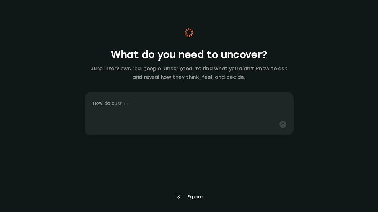 Juno Research screenshot