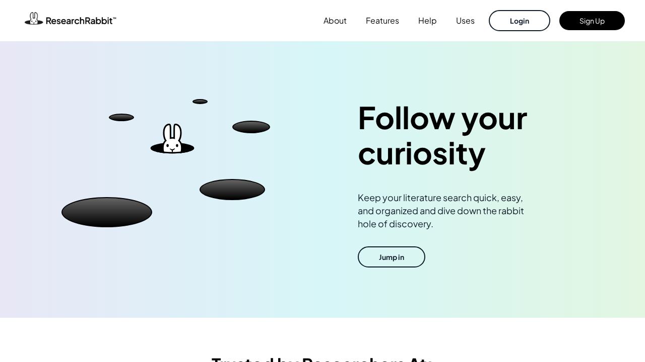 ResearchRabbit screenshot