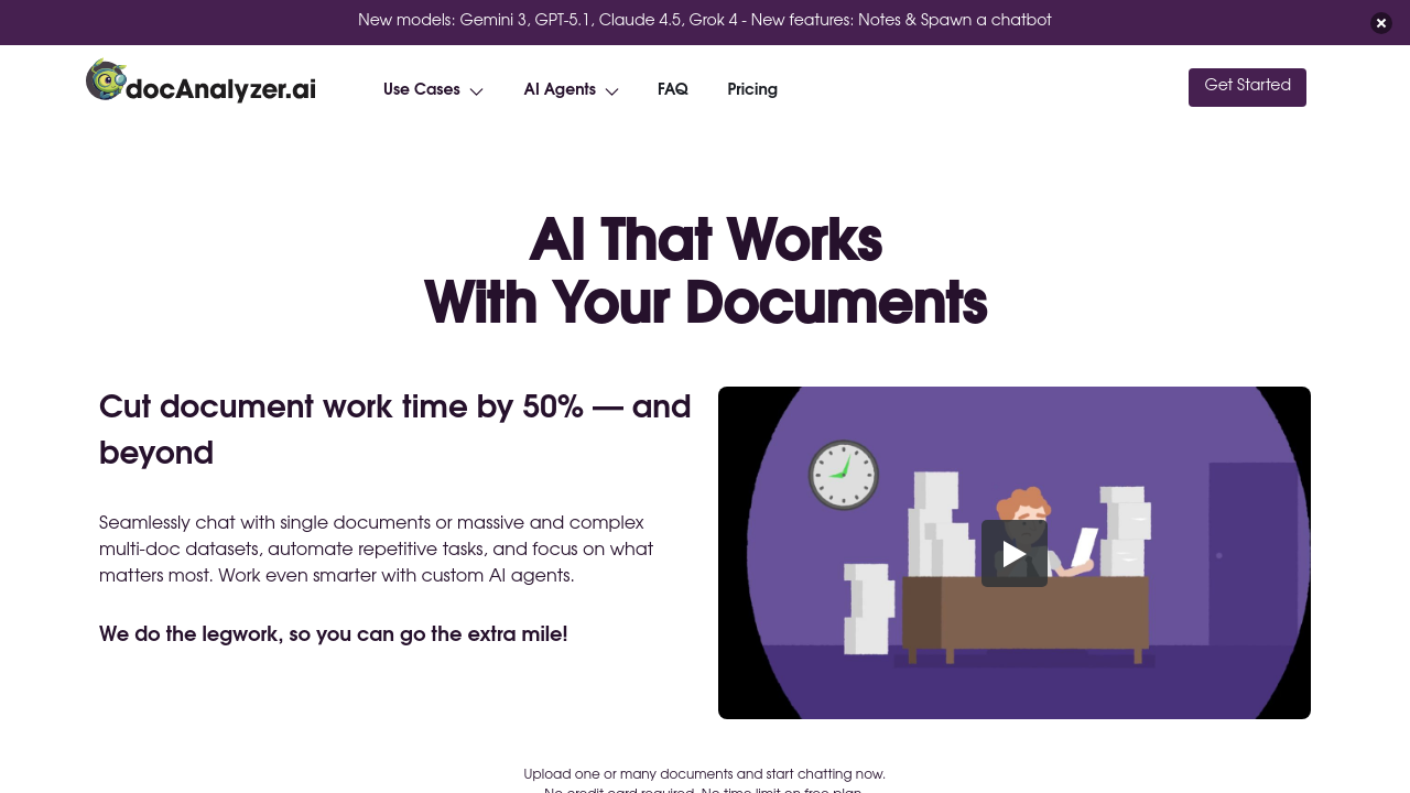 DocAnalyzer screenshot