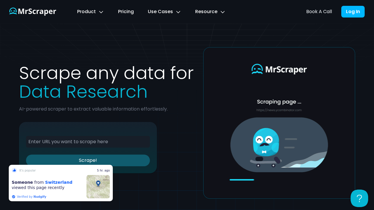 MrScrapper screenshot