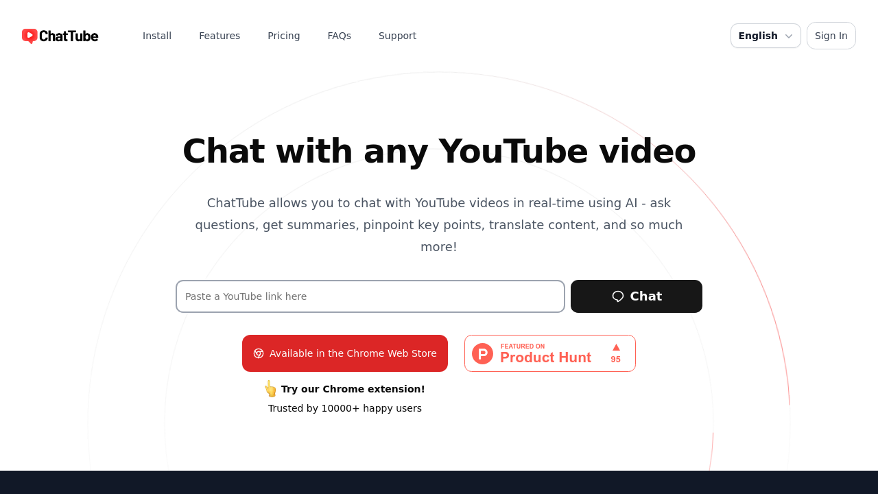 ChatTube screenshot