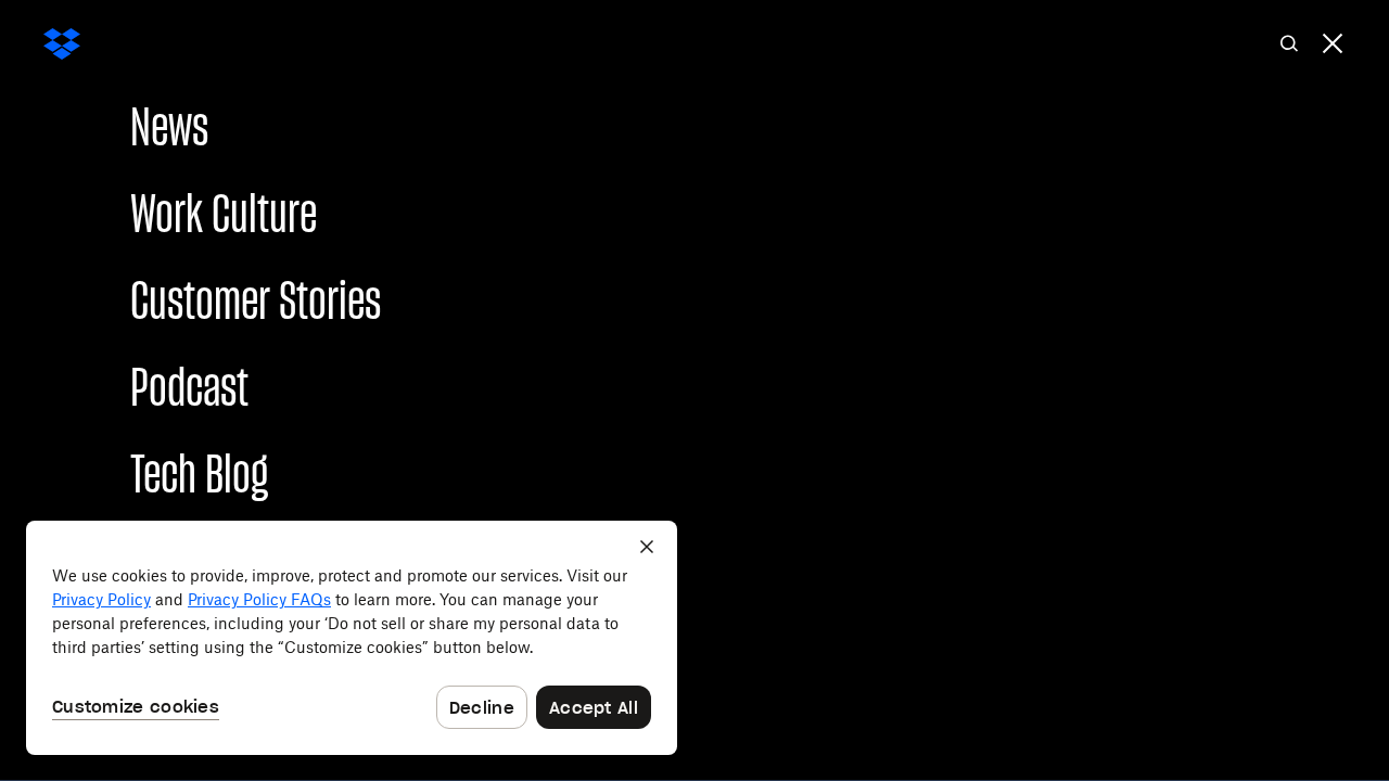 Dropbox AI screenshot
