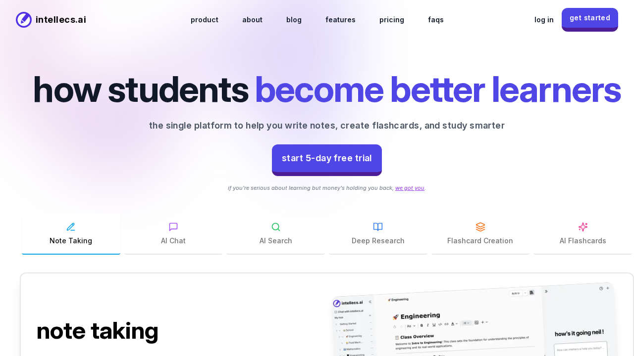 Intellecs AI screenshot