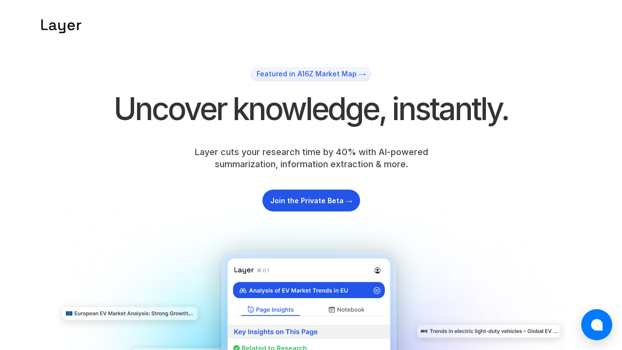 Layer App screenshot