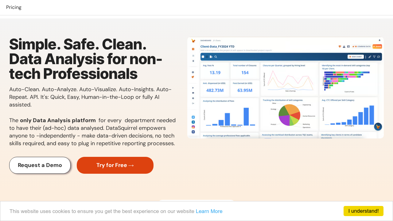 DataSquirrel screenshot