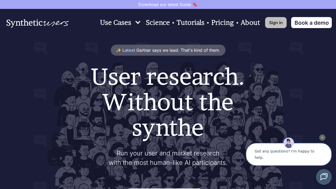 syntheticusers.com screenshot