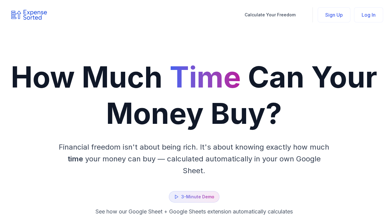 Expense Sorted screenshot