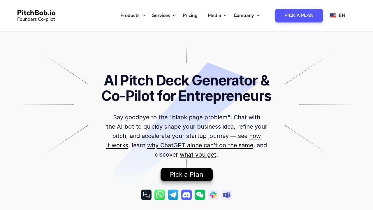 PitchBob.io screenshot
