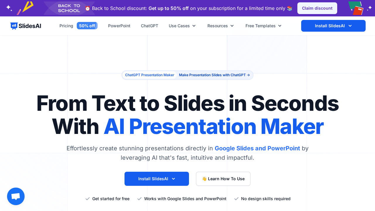 slides AI screenshot