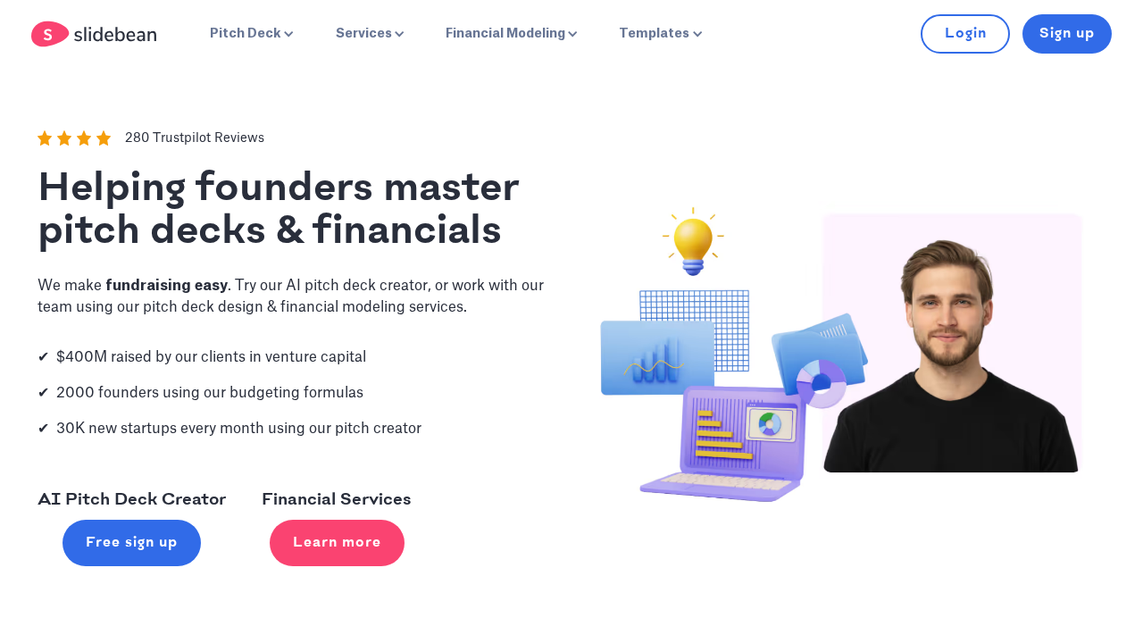 Slidebean screenshot