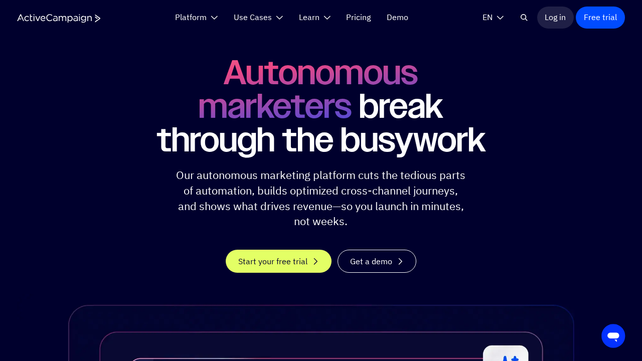 ActiveCampaign AI screenshot