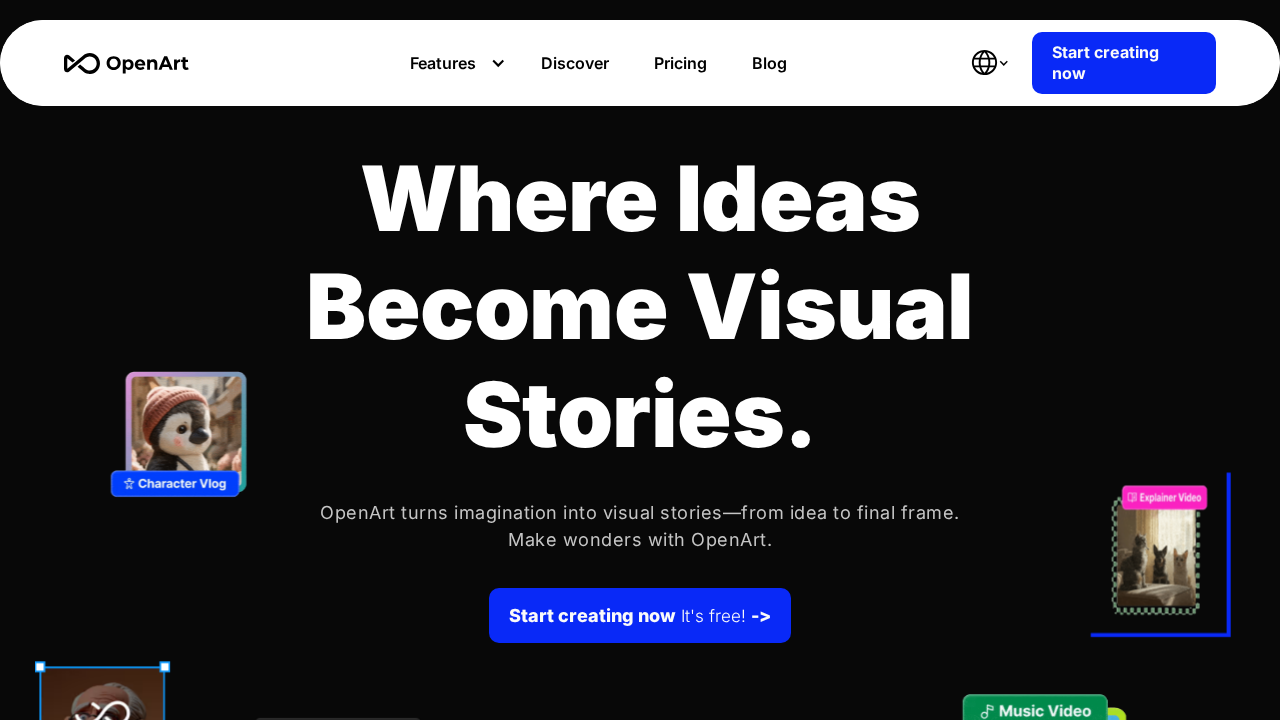 openart.ai screenshot