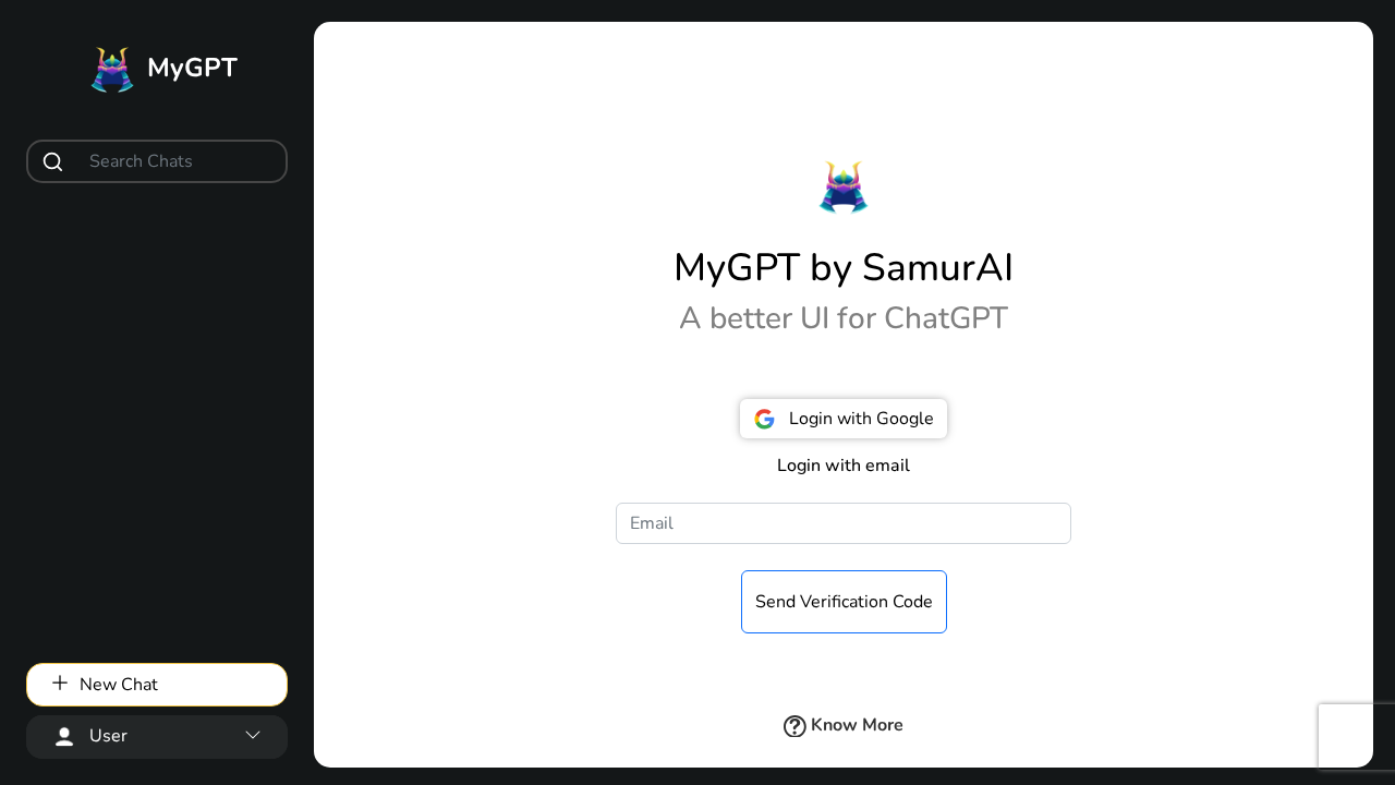MyGPT screenshot