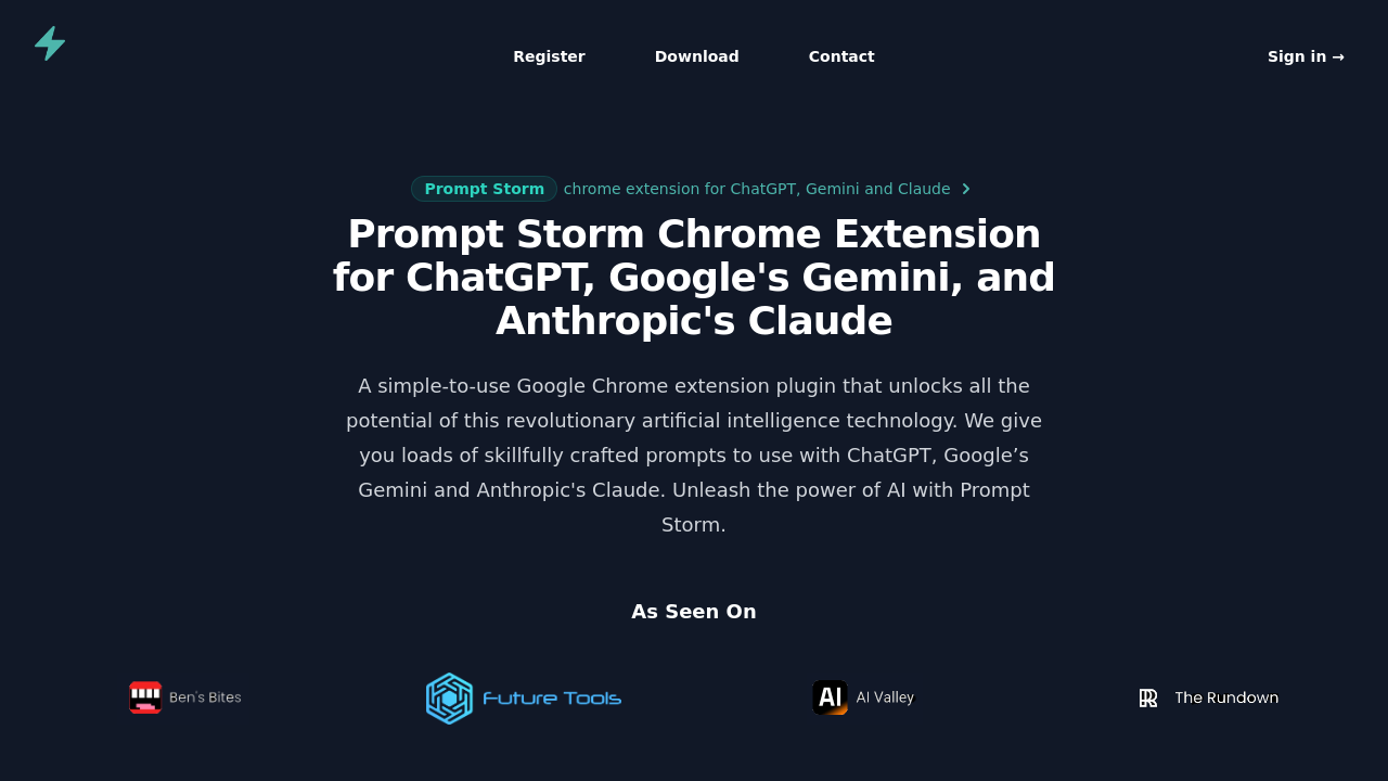 Prompt Storm screenshot