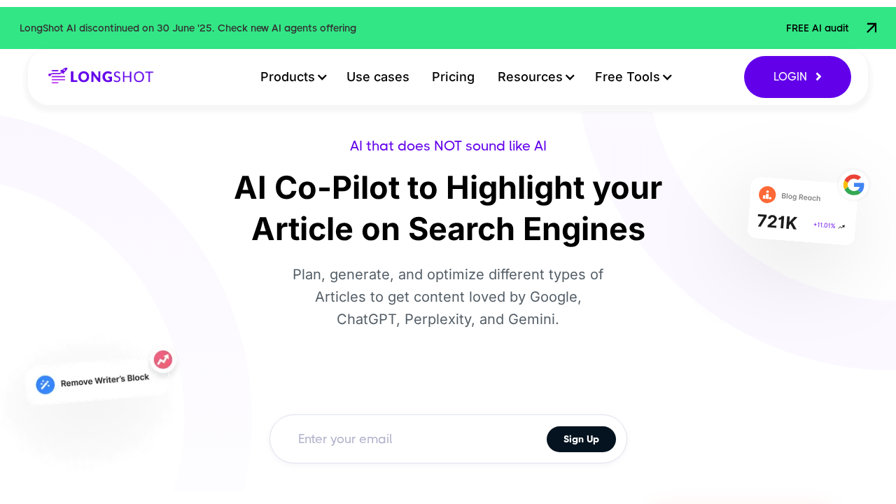 Longshot AI screenshot