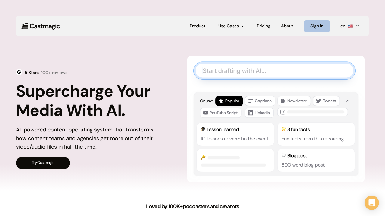 castmagic screenshot