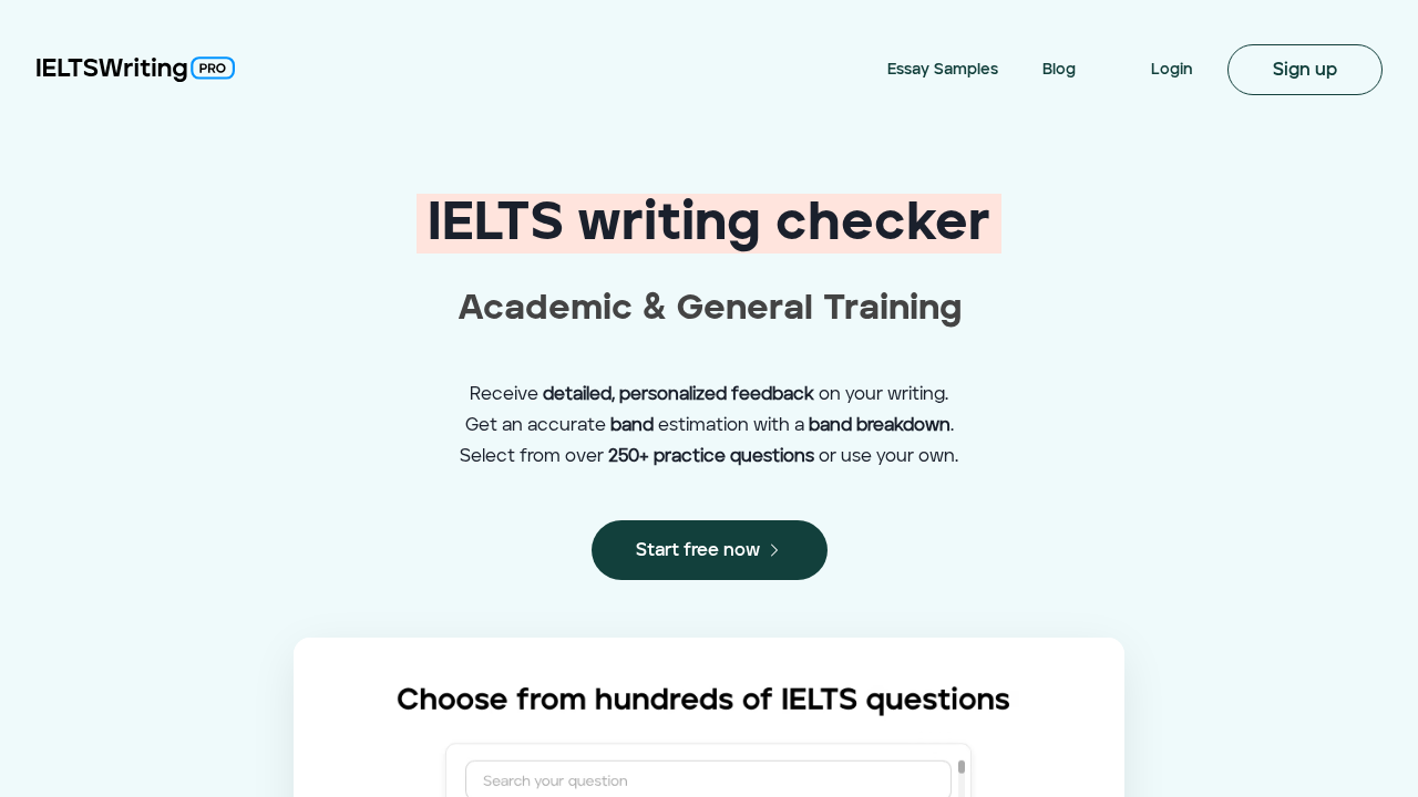 IELTSWritingPro screenshot