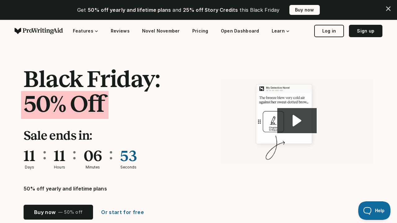 ProWritingAid screenshot