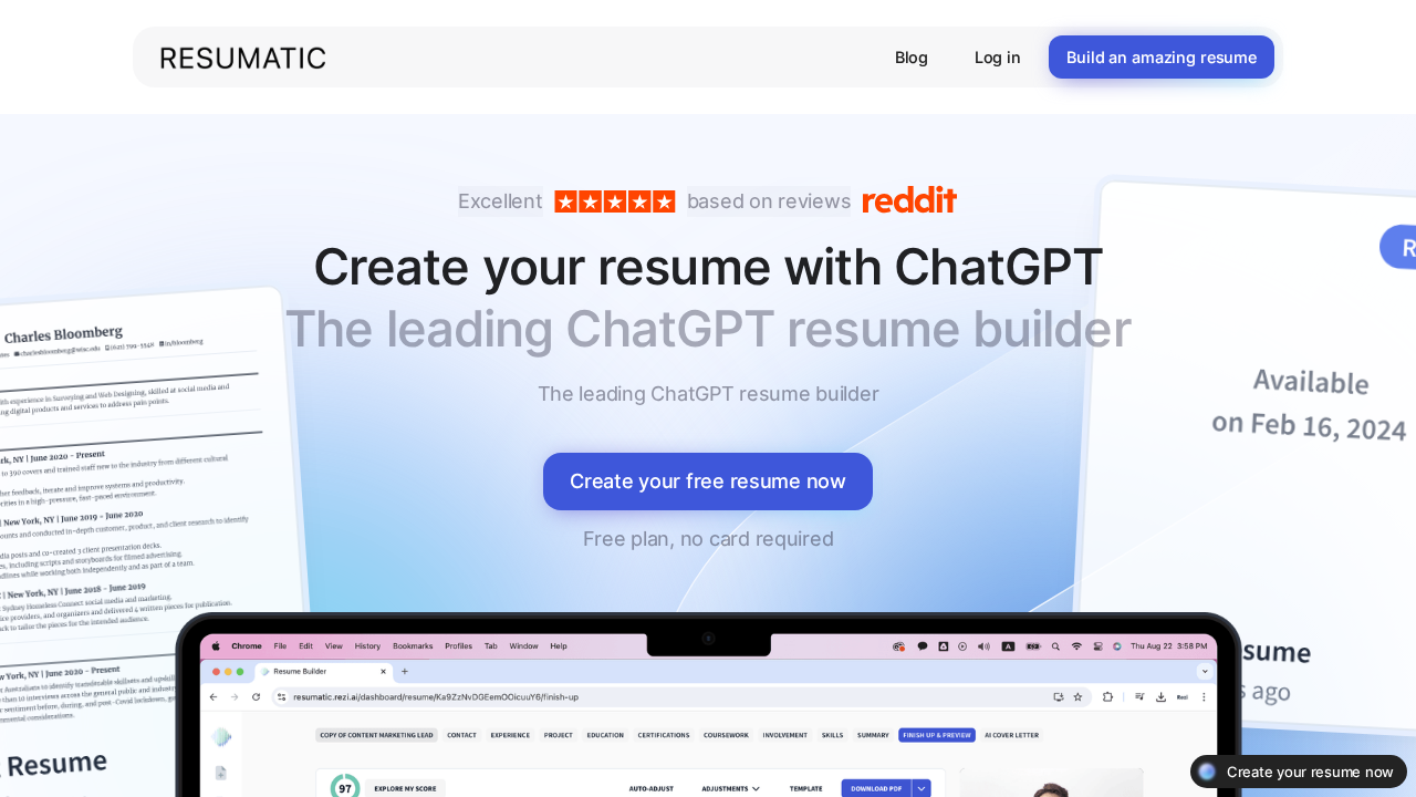 Resumatic screenshot