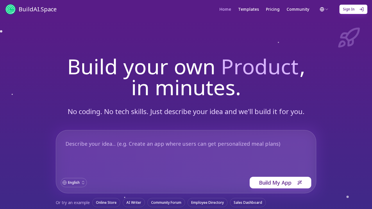 AI Trip Planner screenshot