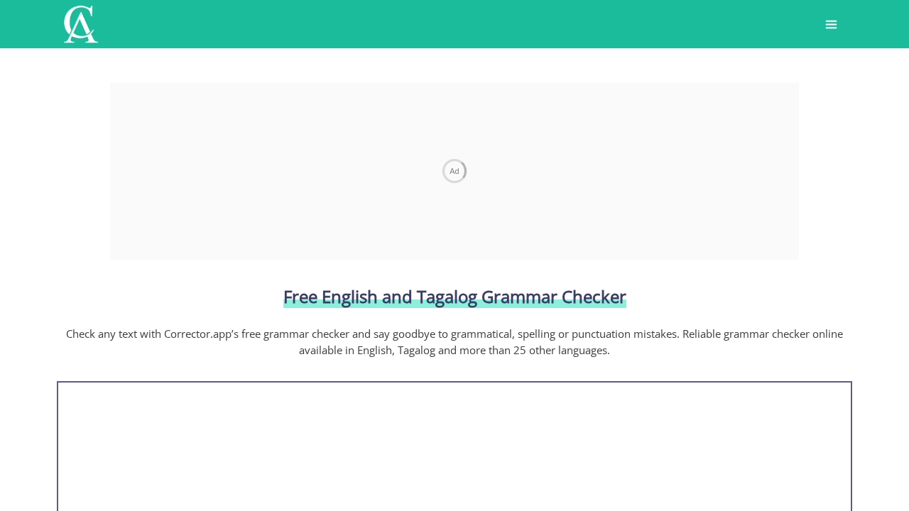 Corrector App screenshot