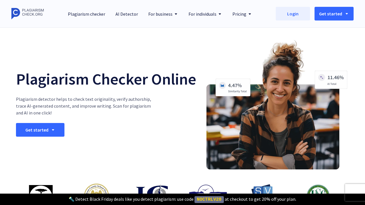AI Plagiarism Checker screenshot