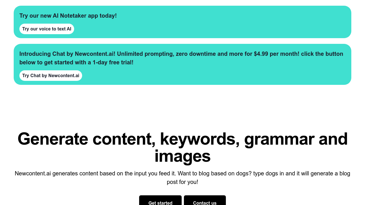 Newcontent screenshot