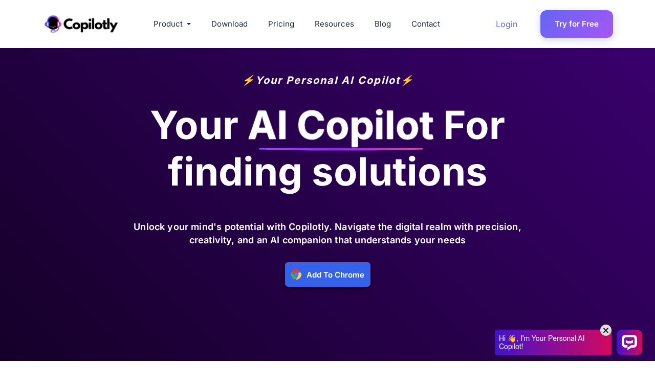 Copilotly screenshot