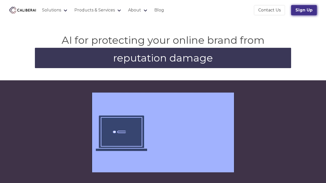 CaliberAI screenshot